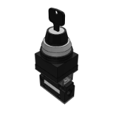 FAMV - Mechanical valve - key type - rotary positioning