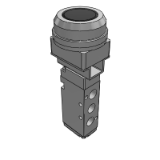FAMV - Mechanical valve - flat round button