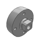 FCJAT,FCJATS,FCJBT,FCJCT - air cylinder/related accessories_floating junction_Flange mounting type_Double side fixed flange type_Four plane cylinder connecting assembly