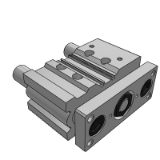 FA-MGP - Cylinders /Related Accessories - Low Profile Cylinders with Guide Rods - FA-MGP Series