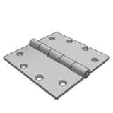 GAFEOX - Double conical hole dislocation type/Carbon steel butterfly hinge