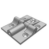 GAFRPL - Carbon steel butterfly hinge/Zinc alloy butterfly hinge - offset