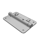 GAFVOM - Adjust the elastic square/Stainless steel butterfly hinge