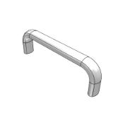 GACBS,GACBL,GACBR - Stainless steel aluminum alloy oval handle