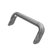 GADNFA - Angle handle - aluminum alloy