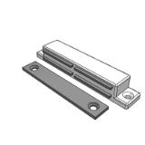 GAGELY - Standard magnetic buckle - strong suction - four cores - side adsorption force - metal type