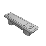 GAAXXHN,GAAXXHO - Waterproof Flat Lock-Handle Press Rotary-Right Angle