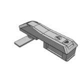 GAAXTGF - Flat lock - handle press rotary - circular independent button - single point