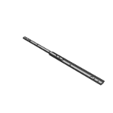 AHSY27 - Industrial slide rail- two-stage pull-out type-light load type- made of stainless steel