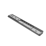 AHDAAC - Industrial slide rail - 15 series- stainless steel- single section pull-out type