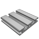 HA01-T-1050 - General purpose aluminum alloy profile -10 profile series -1050