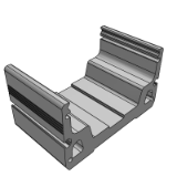 HA01-M-D85 - General aluminum alloy profile - module base profile series -D85