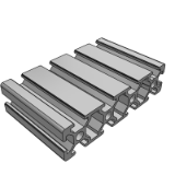 HA01-E-2080 - European standard aluminum alloy profile -E20 series -2080