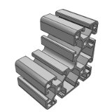 HA01-E-8840LA - European standard aluminum alloy profile -E40 series-8840LA