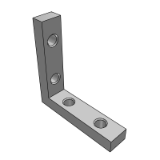 HA01-CL-G306-W10,HA01-CL-G306-W10-GT - Door parts - Door frame fittings-L-shaped corner slot connector