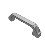 HA11-LS-B,HA12-LS-B - Door parts - Door frame fittings-Die cast aluminum alloy handle