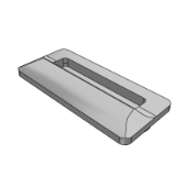 HA21-KS-C - Door parts - Door frame fittings-Dark type zinc alloy handle