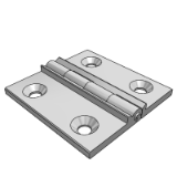 HA01-HY-A - Door parts - Hinge fittings - Angled aluminum hinges