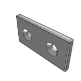 HA31-WL-CT - Aluminum Profile Guard - Single Door Accessories - Door Suction