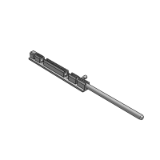 HA41-WL-CX - Aluminum Alloy Profile Barrier - Door Accessories - Ground Pin