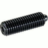05000149000 - Spring plunger with hexagon socket and sealing