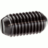 05000179000 - Spring plunger, with ball and slot - INCH