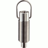 05000244000 - Index plunger, with pull ring and locking