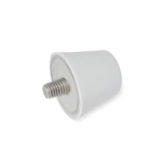 05000826000 - Silicone stop buffer with stainless steel screw
