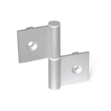 05000849000 - Hinge for aluminum profiles, with guide bar