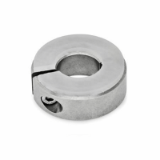 05000929000 - Slotted stainless steel adjusting ring with damping washer