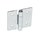 05000956000 - Sheet metal hinge, square or vertically extended