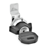 05000984000 - Zinc die-cast mini lock lockable, operation with toggle