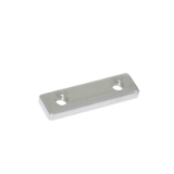 05001028000 - Stainless steel threaded plate for hinges