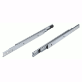 07000056000 - Over pull-out rail serie 040 with tumbler