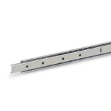 07000165000 - Telescopic rail with partial extension