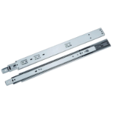 07000240000 - Telescopic rail with full extension and push-to-open technology