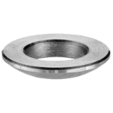 17000112000 - Spherical disc made of stainless steel, form C
