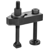 17000135000 - Clamp with protective plate, adjusting and clamping screw