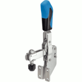 17000258000 - Vertical clamp with angled foot, steel