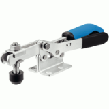 17000266000 - Horizontal clamp with horizontal base and safety lock, steel
