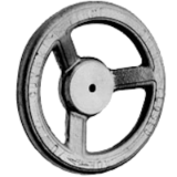18000003000 - Three-spoke handwheel