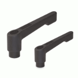 18000256000 - Adjustable safety clamping lever nut/plastic