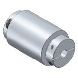 KH - Magnetic Coupling - hysteresis coupling with clamping hub
