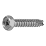 2100000A - Steel(+) Small Counter sunk Tapping Screw(2 with slot, B-1)