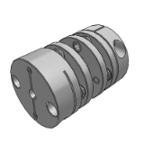 SDA-26C - Double Disk Type Coupling / Clamp Type / Lengthy Middle Body Type