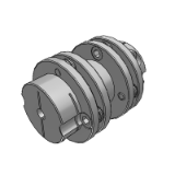 SDAA-42C - Double Disk Type Coupling / Clamp Type / Lengthy Middle Body Type