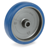 SIGMA ELASTIC rubber wheels, polyamide 6 centre