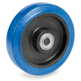 73AECC - "SIGMA ELASTIC" wheels, polyamide 6 centre, ball bearing bore