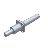TPOH-Flange square nut - Precision ball screw (flange square nut) - shaft end unprocessed