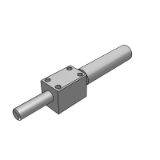 TPOH-Square Nut - Precision ball screw (square nut) - unprocessed shaft end